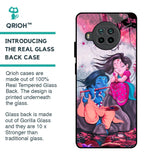 Radha Krishna Art Glass Case for Mi 10i 5G