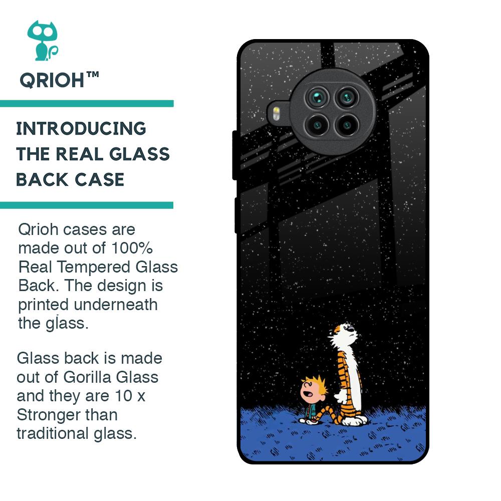 Night Sky Star Glass Case for Mi 10i 5G