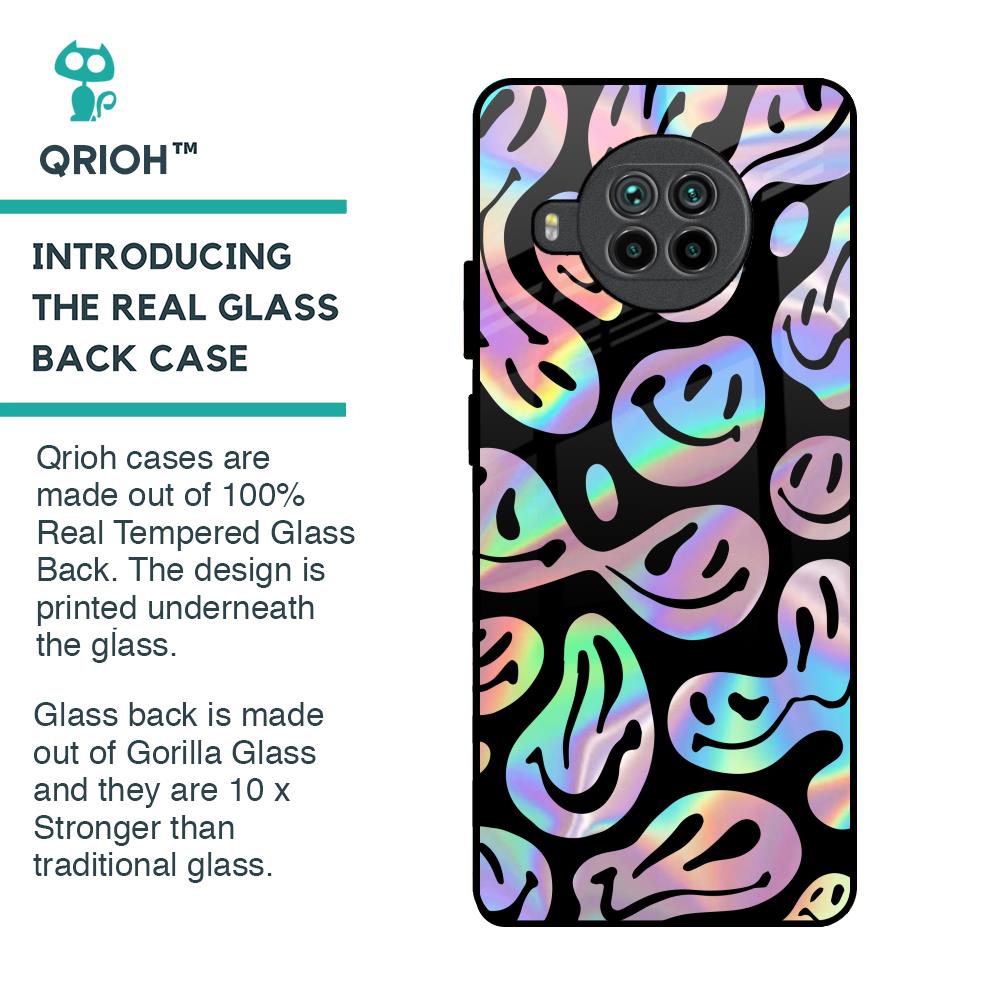 Acid Smile Glass Case for Mi 10i 5G