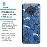 Blue Cheetah Glass Case for Mi 10i 5G