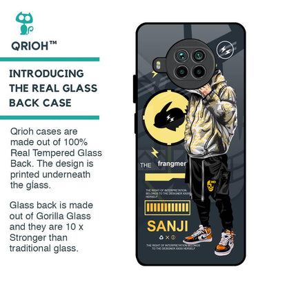 Cool Sanji Glass Case for Mi 10i 5G