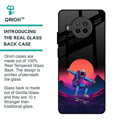 Retro Astronaut Glass Case for Mi 10i 5G
