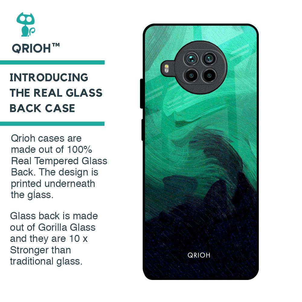 Scarlet Amber Glass Case for Mi 10i 5G