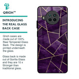 Geometric Purple Glass Case For Mi 10i 5G