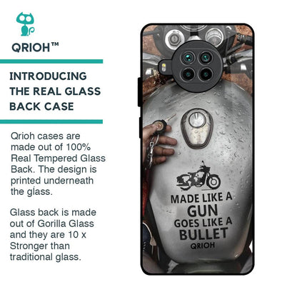 Royal Bike Glass Case for Mi 10i 5G