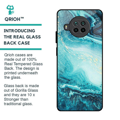 Sea Water Glass Case for Mi 10i 5G