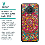 Elegant Mandala Glass Case for Mi 10i 5G