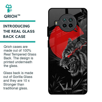 Red Moon Tiger Glass Case for Mi 10i 5G