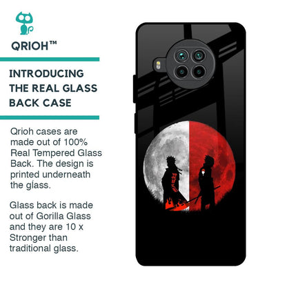 Anime Red Moon Glass Case for Mi 10i 5G