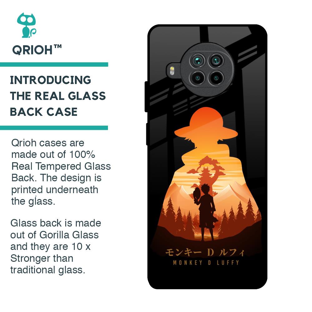Luffy One Piece Glass Case for Mi 10i 5G