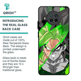 Anime Green Splash Glass Case for Mi 10i 5G