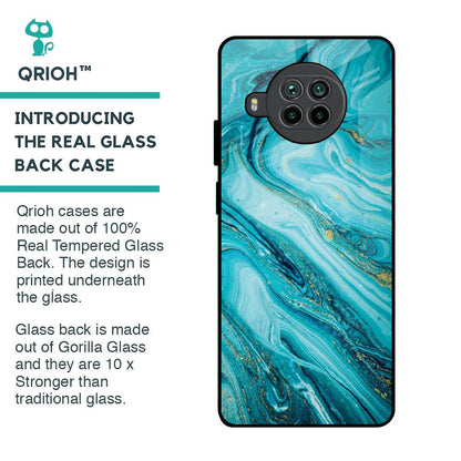 Ocean Marble Glass Case for Mi 10i 5G