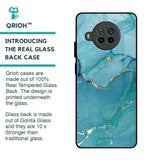 Blue Golden Glitter Glass Case for Mi 10i 5G
