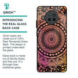 Floral Mandala Glass Case for Mi 10i 5G