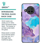 Alcohol ink Marble Glass Case for Mi 10i 5G