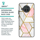 Geometrical Marble Glass Case for Mi 10i 5G