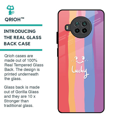 Lucky Abstract Glass Case for Mi 10i 5G