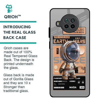 Space Ticket Glass Case for Mi 10i 5G
