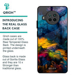 Multicolor Oil Painting Glass Case for Mi 10i 5G