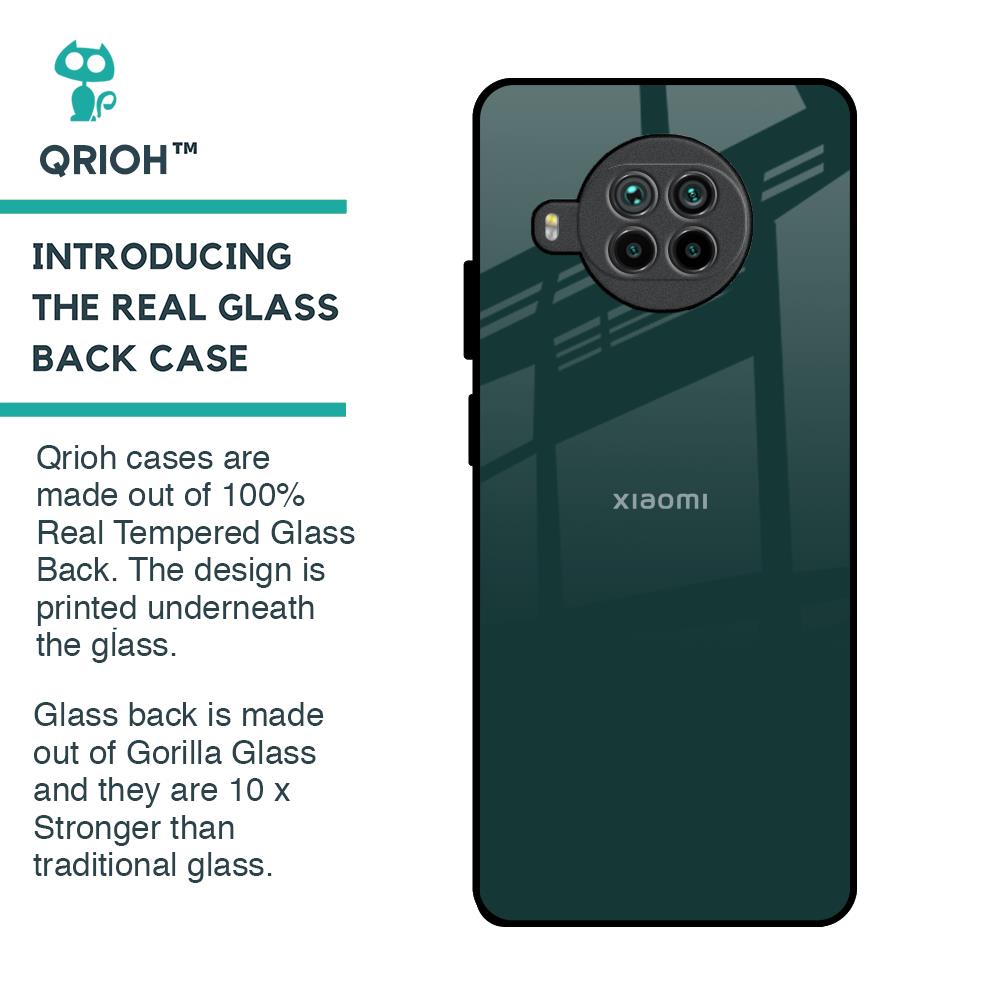Olive Glass Case for Mi 10i 5G