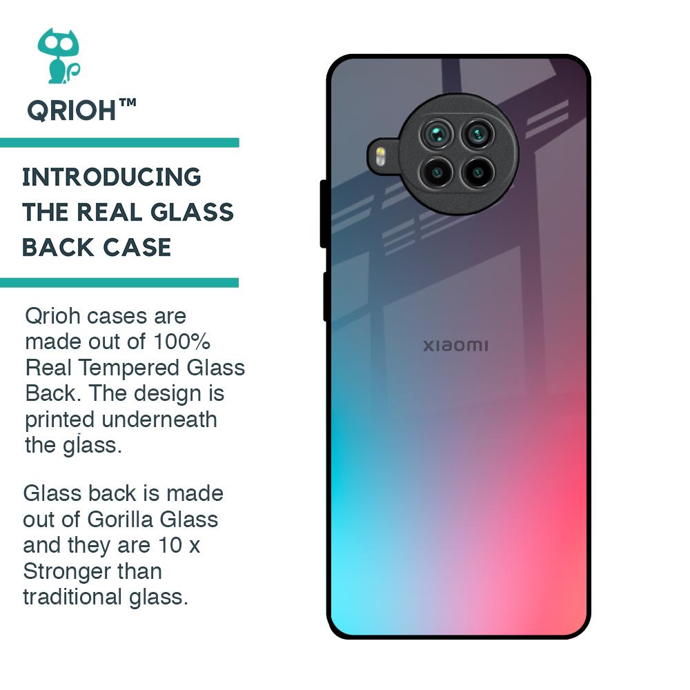 Rainbow Laser Glass Case for Mi 10i 5G