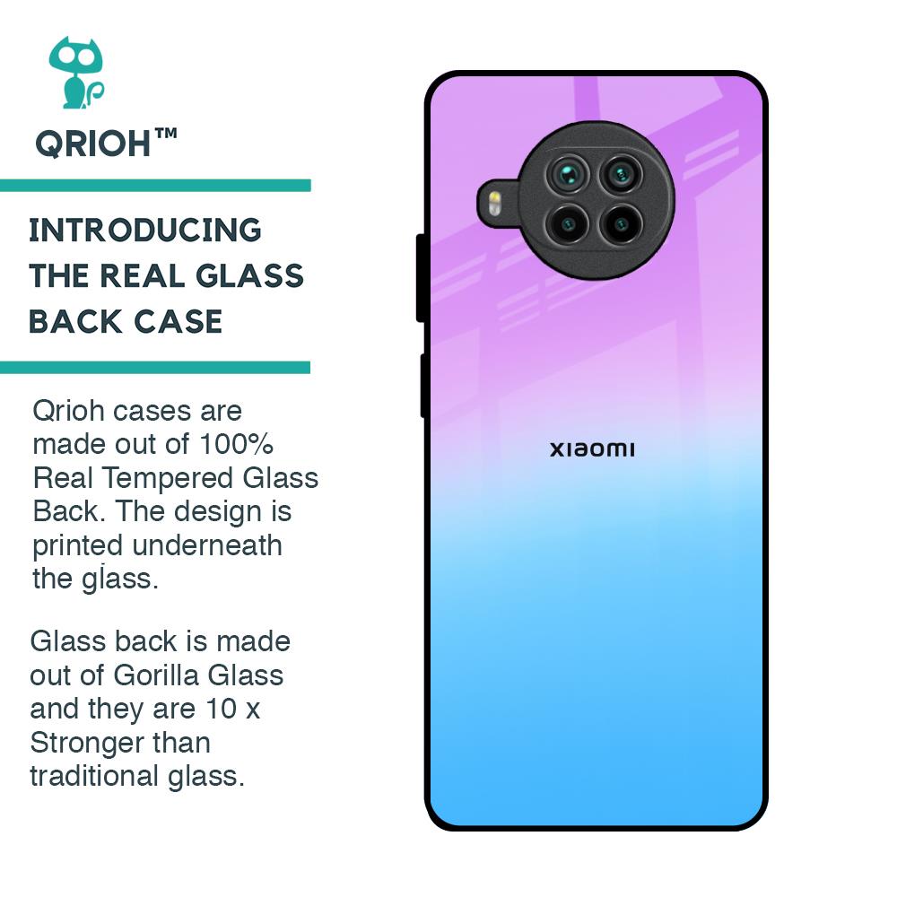 Unicorn Pattern Glass Case for Mi 10i 5G