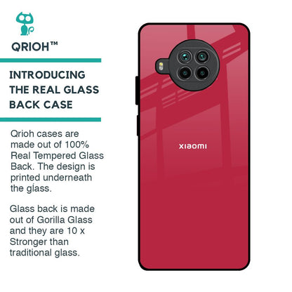 Solo Maroon Glass case for Mi 10i 5G