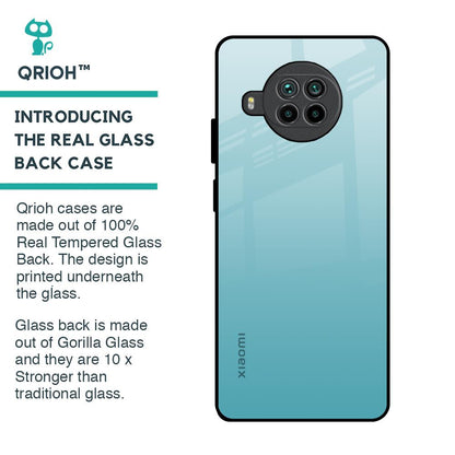 Arctic Blue Glass Case For Mi 10i 5G
