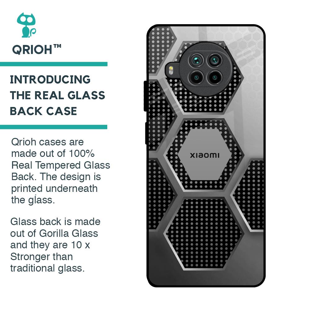 Hexagon Style Glass Case For Mi 10i 5G