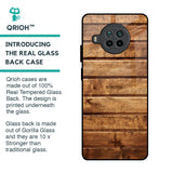 Wooden Planks Glass Case for Mi 10i 5G