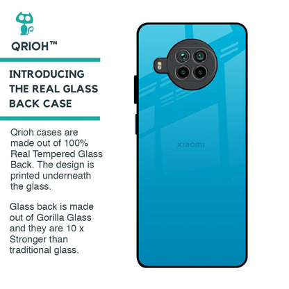 Blue Aqua Glass Case for Mi 10i 5G