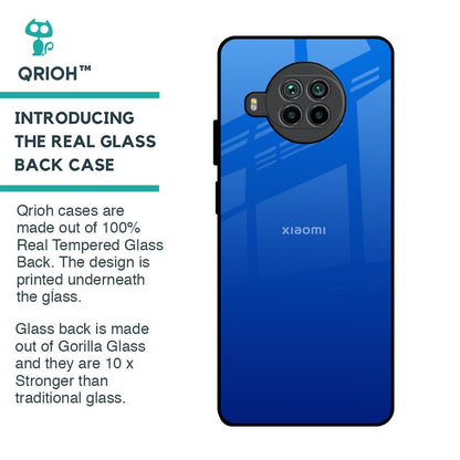 Egyptian Blue Glass Case for Mi 10i 5G