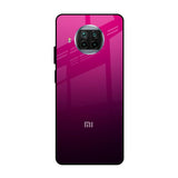 Purple Ombre Pattern Xiaomi Mi 10i 5G Glass Cases & Covers Online