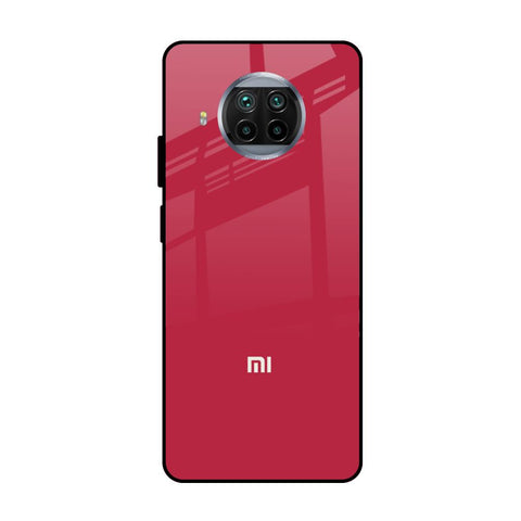 Solo Maroon Xiaomi Mi 10i 5G Glass Cases & Covers Online