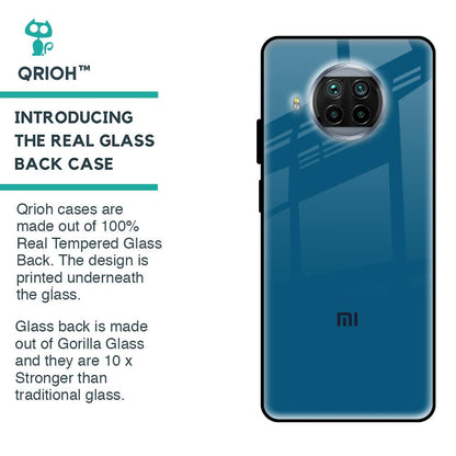 Cobalt Blue Glass Case for Xiaomi Mi 10i 5G
