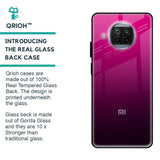 Purple Ombre Pattern Glass Case for Xiaomi Mi 10i 5G