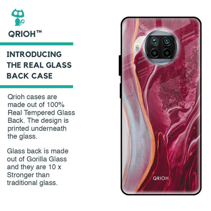 Crimson Ruby Glass Case for Xiaomi Mi 10i 5G