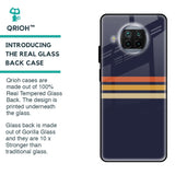 Tricolor Stripes Glass Case For Mi 10i 5G