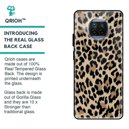 Leopard Seamless Glass Case For Mi 10i 5G