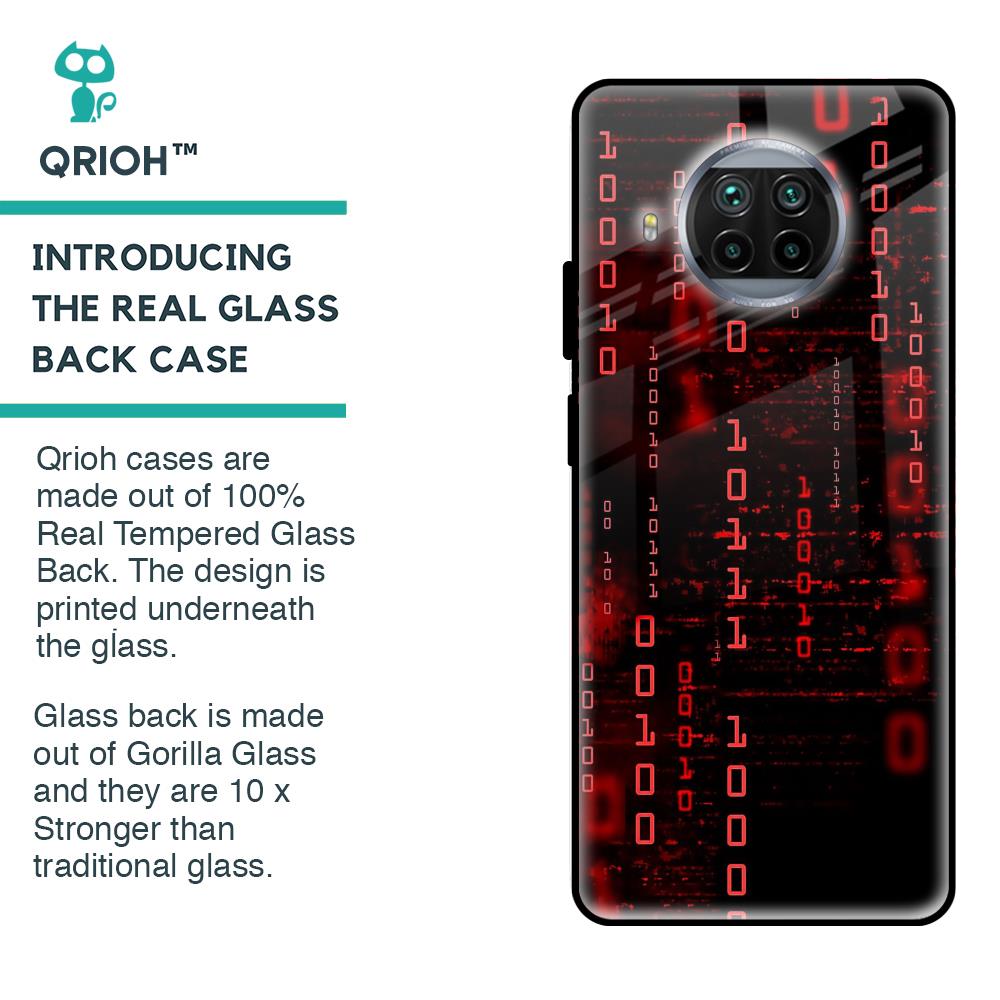 Let's Decode Glass Case For Mi 10i 5G