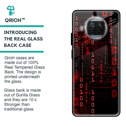 Let's Decode Glass Case For Mi 10i 5G