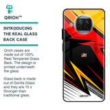 Race Jersey Pattern Glass Case For Mi 10i 5G
