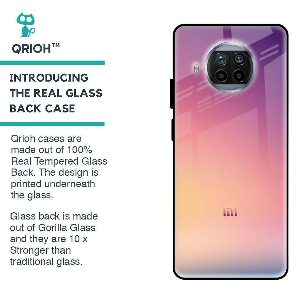 Lavender Purple Glass case for Mi 10i 5G