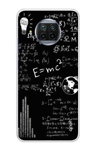 Equation Doodle Mi 10i 5G Back Cover