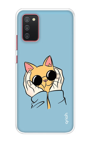Attitude Cat Samsung Galaxy M02s Back Cover