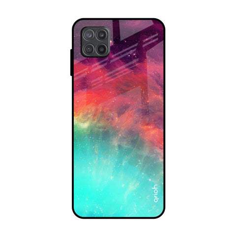 Colorful Aura Samsung Galaxy M12 Glass Back Cover Online
