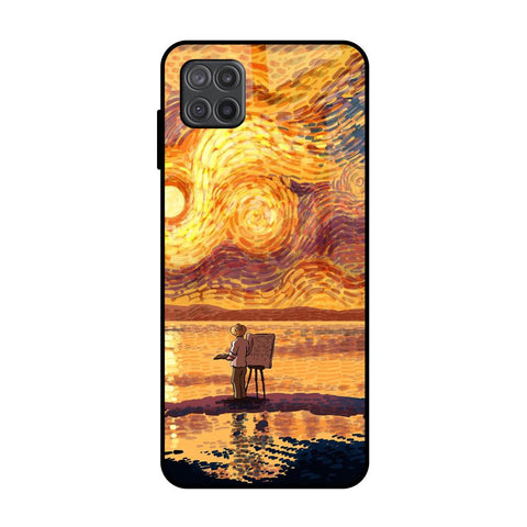 Sunset Vincent Samsung Galaxy M12 Glass Back Cover Online