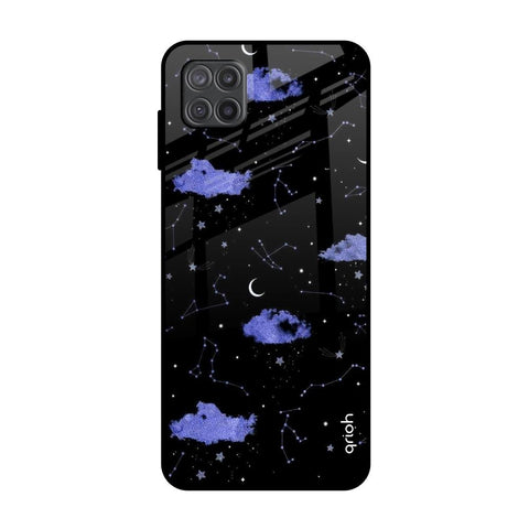 Constellations Samsung Galaxy M12 Glass Back Cover Online