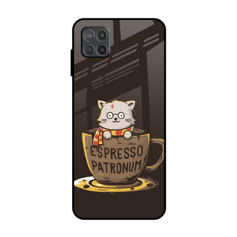 Tea With Kitty Samsung Galaxy M12 Glass Back Cover Online