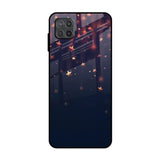 Falling Stars Samsung Galaxy M12 Glass Back Cover Online